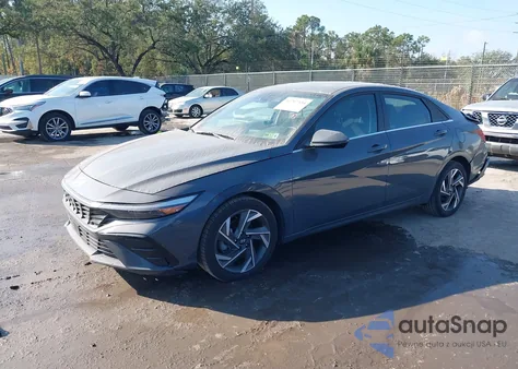 2025 Hyundai Elantra Sel Convenience from USA, damaged, VIN KMHLS4DG8SU858846